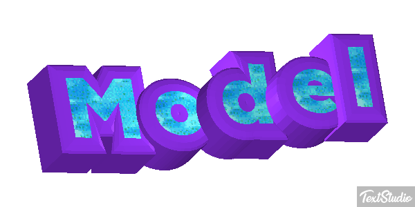 Model Effetto testo