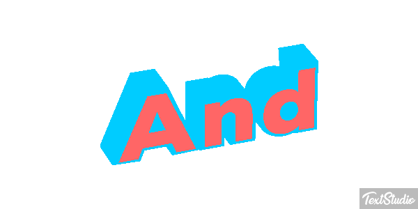 And Texteffekt