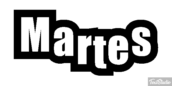 Martes Text effect
