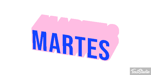 Martes Text effect