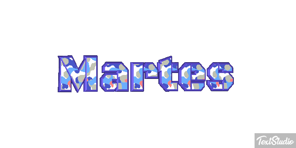Martes Text effect