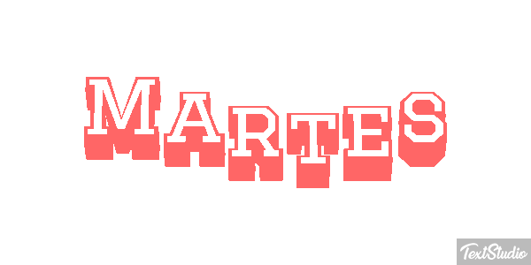 Martes Text effect