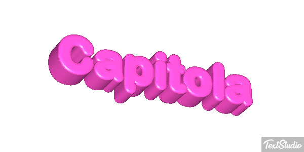 Capitola Text effect