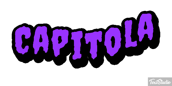 Capitola Text effect