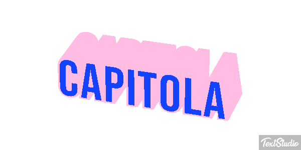 Capitola Text effect