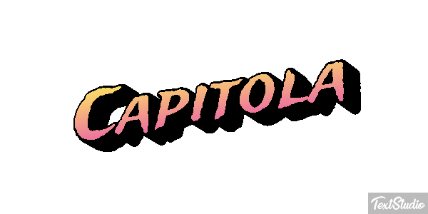 Capitola Text effect