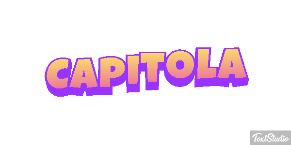 Capitola Text effect