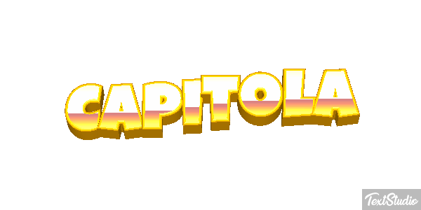 Capitola Text effect