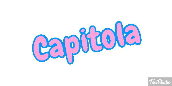 Capitola Text effect