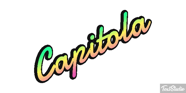 Capitola Text effect