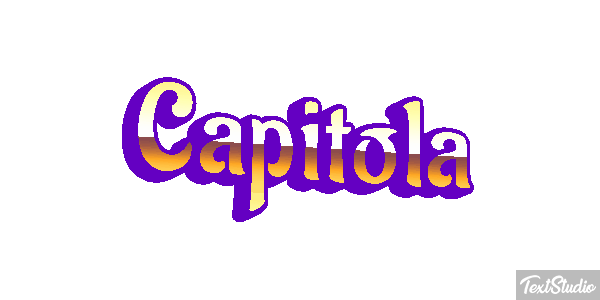 Capitola Text effect