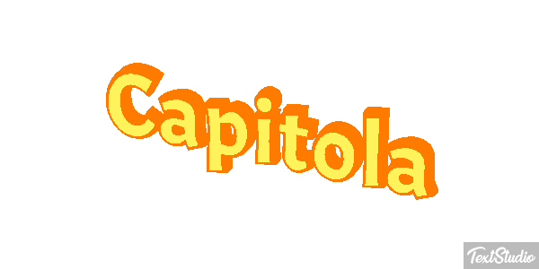 Capitola Text effect