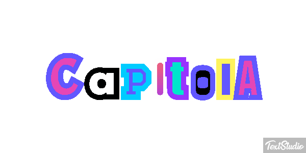 Capitola Text effect