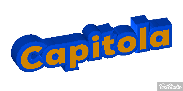 Capitola Text effect