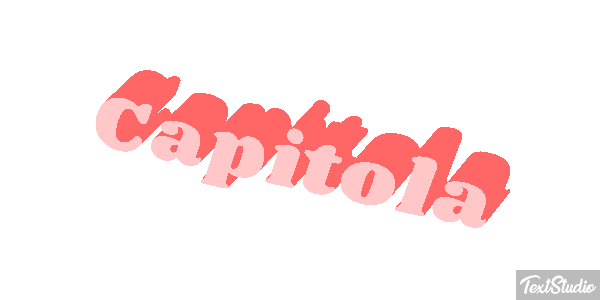 Capitola Text effect