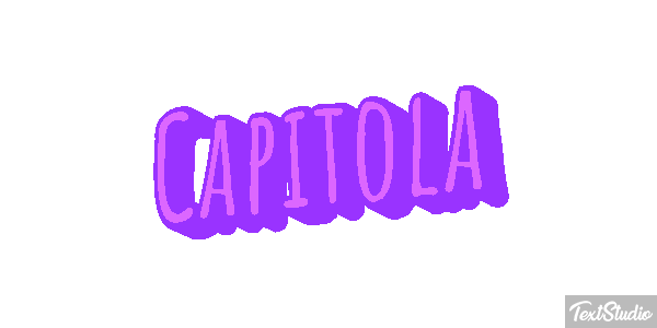 Capitola Text effect