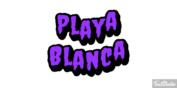 Playa Blanca Effetto testo