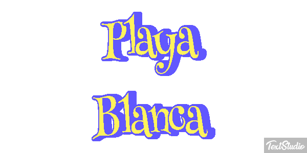 Playa Blanca Effetto testo