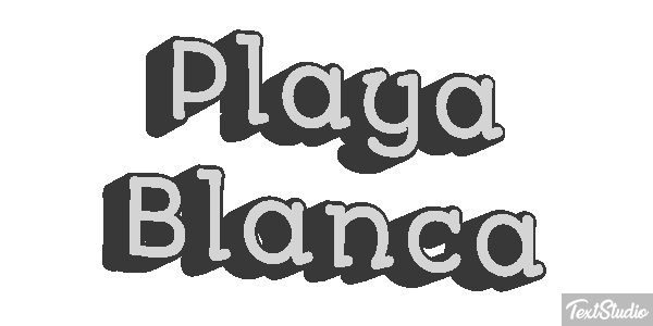 Playa Blanca Effetto testo