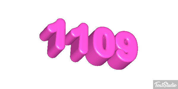 1109 Text effect