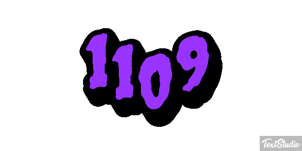 1109 Text effect