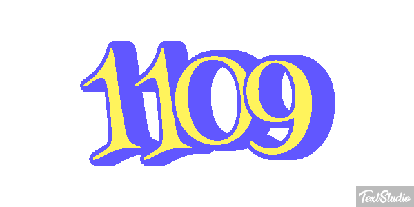 1109 Text effect