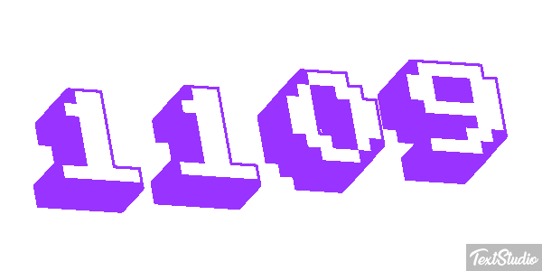 1109 Text effect