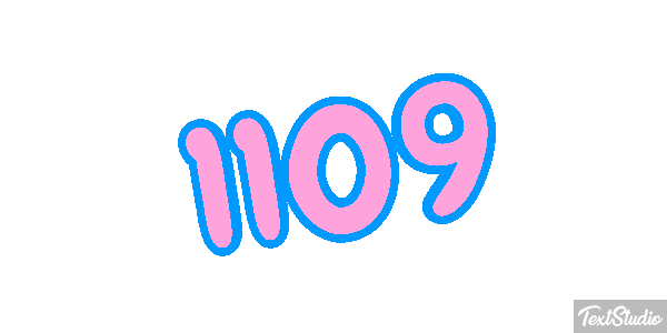 1109 Text effect