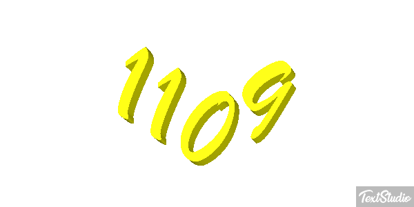 1109 Text effect