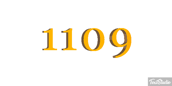1109 Text effect