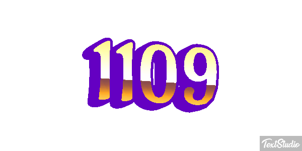1109 Text effect