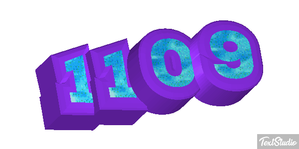 1109 Text effect