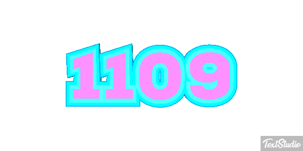 1109 Text effect