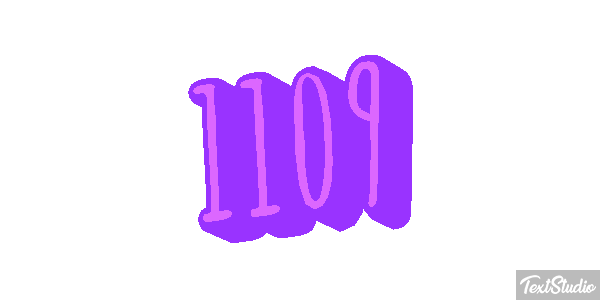 1109 Text effect