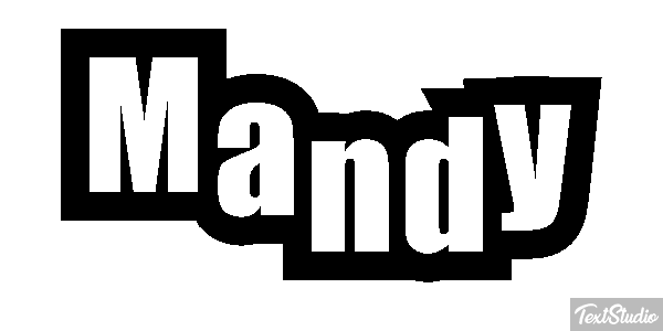 Mandy Text effect