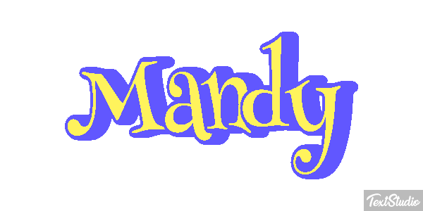 Mandy Text effect