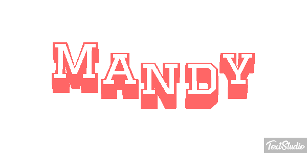 Mandy Text effect