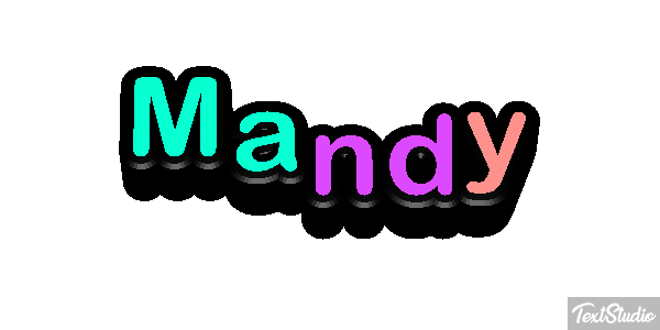 Mandy Text effect
