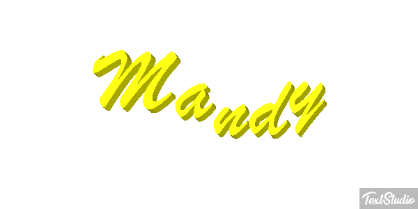 Mandy Text effect