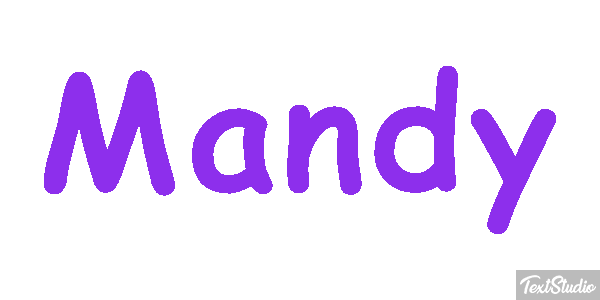 Mandy Text effect