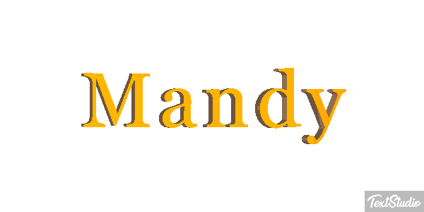 Mandy Text effect