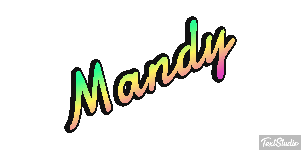 Mandy Text effect
