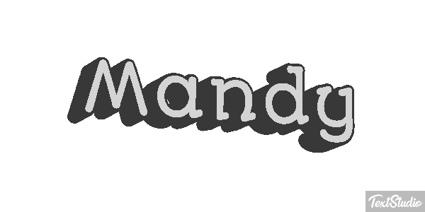 Mandy Text effect