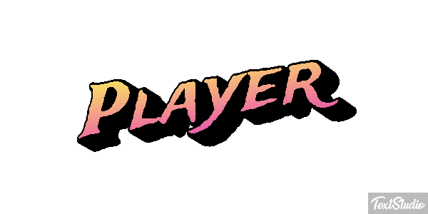 Player Text effect