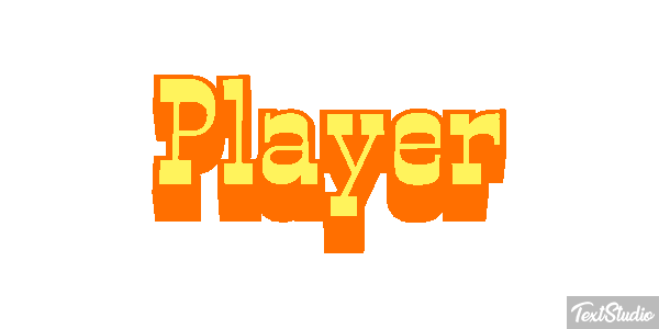 Player Text effect
