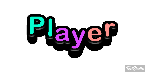 Player Text effect