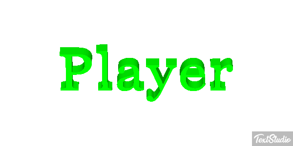 Player Text effect