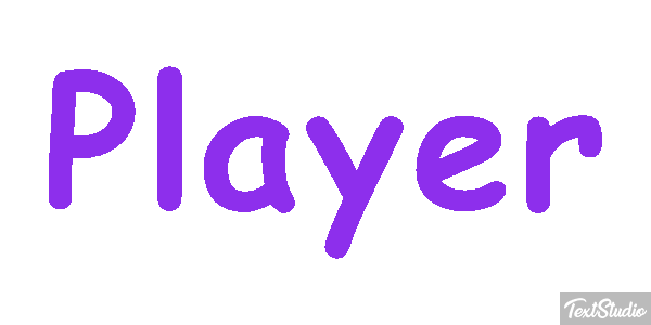 Player Text effect