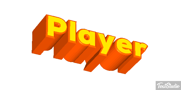 Player Text effect