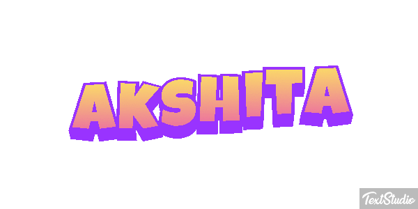 Akshita Efekt tekstowy